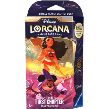 Disney Lorcana TCG: The First Chapter Amber / Amethyst Starter Deck