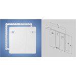 Haco Revizní dvířka 40 x 40 mm RD4040B – Sleviste.cz