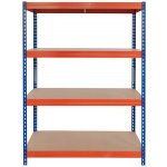 AR Shelving Regál Rivet XL 192 × 120 × 50 cm TR18S402KJFEJ4TG00 – Zboží Dáma
