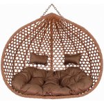 Tomido Závěsný koš TROPICAL Brown bez kovové kostrukce bez podstavce MARCEL-HBK – Zboží Dáma