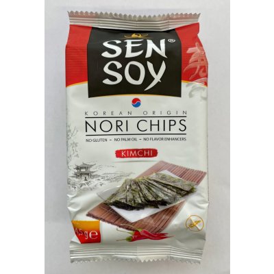 SEN SOY Chipsy mořské řasy Kimchi 4,5 g – Zboží Mobilmania