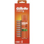 Gillette Fusion 5 náhradní hlavice 8 ks + Fusion gel na holení 200 ml dárková sada – Sleviste.cz