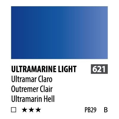 Ultramarine Light 621 PWC Extra Fine Artists Water Color ShinHan