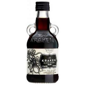 The Kraken Black Spiced Rum 47% 0,05 l (holá láhev)