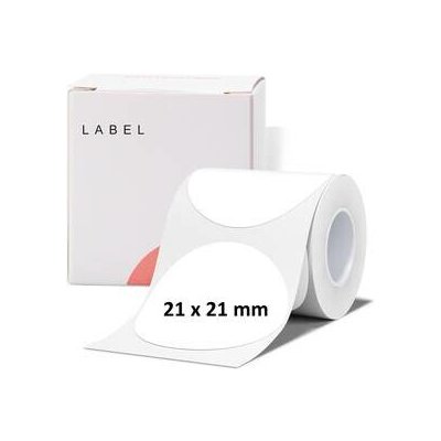 Niimbot štítky R 21x21mm 300ks RoundB pro B21, B21S B1, B3S – Zboží Živě