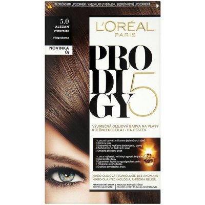 L'Oréal Prodigy 5 5.0 světle hnědá barva na vlasy od 154 Kč - Heureka.cz