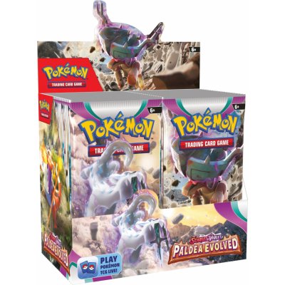 Pokémon TCG Paldea Evolved Booster Box – Zboží Mobilmania