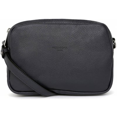 Hexagona dámská kožená crossbody kabelka Cecilie tmavě modrá