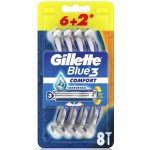 Gillette Blue3 Comfort 8 ks – Zboží Mobilmania