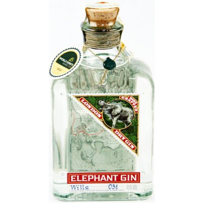 Elephant London Dry Gin 45% 0,5 l (holá láhev)