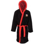 CurePink župan Marvel černý fleece – Zboží Dáma