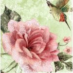 Ubrousek 33x33 cm KOLIBŘÍK – Zbozi.Blesk.cz