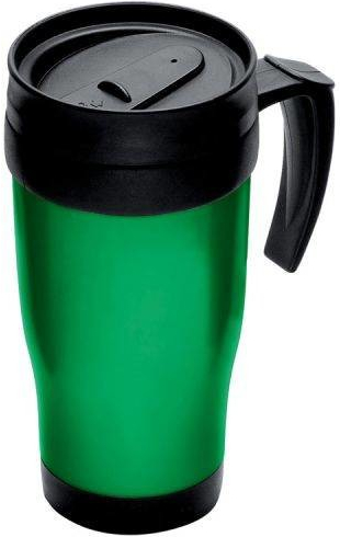 Sagra plastový termohrnek zelená 400 ml