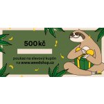 WeedShop Dárkový poukaz na slevový kupón v hodnotě 500 Kč – Zbozi.Blesk.cz