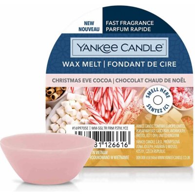 Yankee Candle vonný vosk Christmas Eve Cocoa 22 g – Zboží Mobilmania