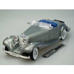 Maisto Mercedes-Benz 500 K Typ Specialroadster 1936 šedá metalíza 1:18 – Zboží Dáma