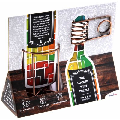 Recent Toys The Locked Wine Puzzle – Zboží Mobilmania