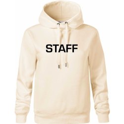 Staff Oversized mikina dámská Moon kratší + širší Mandlová