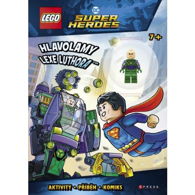 LEGO-DC Super Heroes - Hlavolamy Lexe Luthora – Zboží Mobilmania