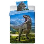 Faro Povlečení Dinosauři Jurský svět T-Rex 002 bavlna 140x200 70x90 – Sleviste.cz