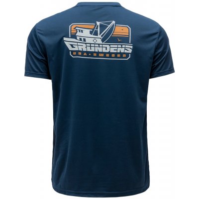 Grundéns tričko Commercial Boat SS Tech Tee Blue Abbys – Hledejceny.cz
