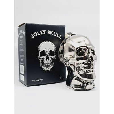 Vodka Jolly Skull Silver 40% 1 l (karton) – Sleviste.cz