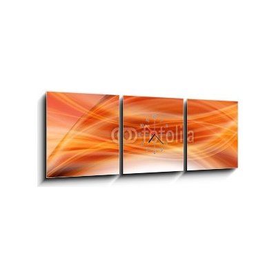 Obraz s hodinami 3D třídílný - 150 x 50 cm - abstract elegant background design with space for your text abstraktní elegantní design pozadí s prostorem pro váš text – Zboží Mobilmania