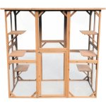 Wiltec Venkovní výběh pro kočky 180 x 88 x 169 cm – Zboží Dáma