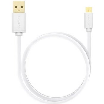 Axagon BUMM-AM20QW Micro USB, 2A, 2m, bílý