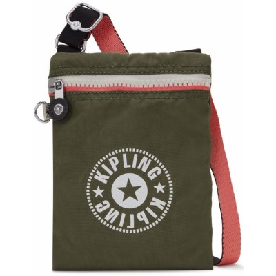 Kipling taška na doklady Afia Lite Strong Moss Ce 0 5 l