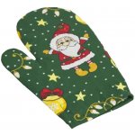 Bellatex chňapka Vánoce CH/912 vánoční motiv zelený 28x18 cm – Sleviste.cz