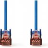 síťový kabel Nedis CCGP85221BU150 S/FTP CAT6, zástrčka RJ45 - zástrčka RJ45, 15m, modrý