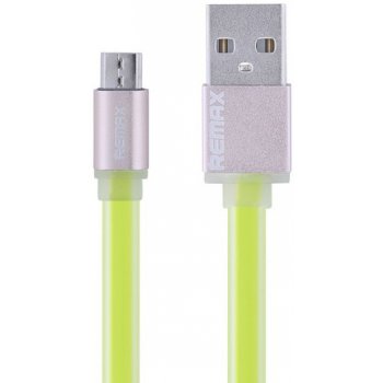 Remax RE-005m green USB 2.0 na micro USB, 1m, zelený