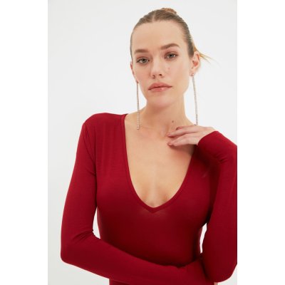Trendyol Deep tmavě červené – Zboží Dáma