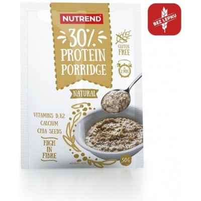 kaše Nutrend Protein Porridge 5x50g natural