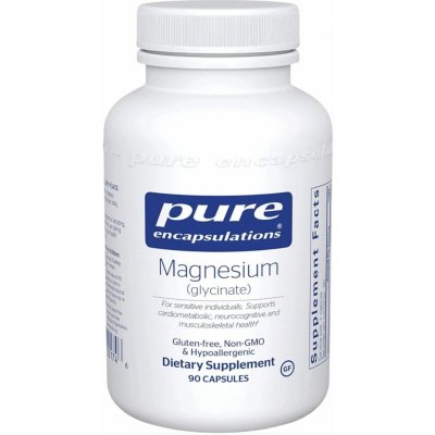 Pure Encapsulations Glycinát hořečnatý 90 kapslí – Hledejceny.cz