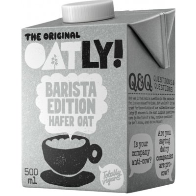Oatly Ovesný nápoj Barista edition 0,5 l – Sleviste.cz