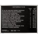 Legamaster Premium informační písmenková tabule 30 x 40 cm – Hledejceny.cz