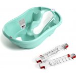OK BABY SET Vanička rostoucí protiskluzová Onda Evolution Sky blue podpůrné lišty na vanu – Hledejceny.cz