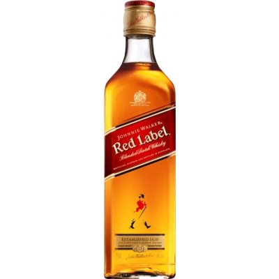 Johnnie Walker RED LABEL 5y 40% 0,7 l (holá láhev) – Zboží Mobilmania