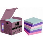 Bloček samolepící 3M Post-it Nature, 76x76 mm, mix barev, 6x100 lístků – Hledejceny.cz