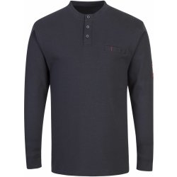 Portwest BIZFLAME HENLEY FR32 Nehořlavé antistatické triko dl. rukáv navy