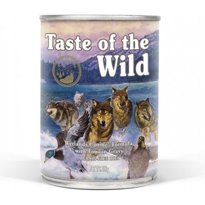 Taste of the Wild Wetlands pes 390 g – Zbozi.Blesk.cz