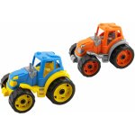 Rappa traktor plastový 25 cm modrá – Zboží Dáma