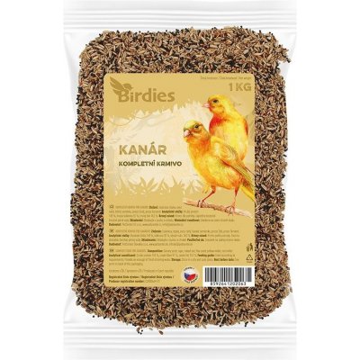 Birdies standard krmivo pro kanárky 1kg – Zboží Mobilmania