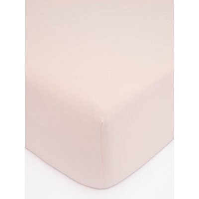 MKLuzkoviny.cz Jersey prostěradlo Classic pudrové 90x200 – Sleviste.cz