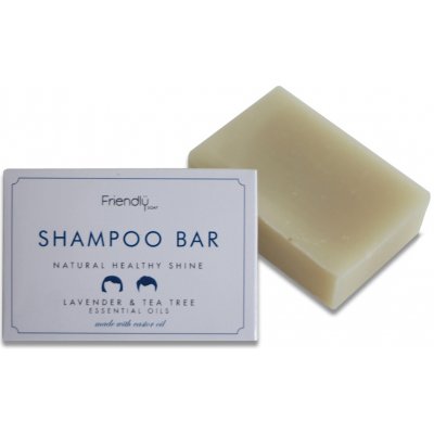 Friendly Soap přírodní mýdlo na vlasy Levandule a Pelargonie 95 g