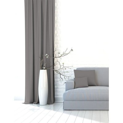 Výprodej Dekorační látky, Blackout UNI šedý, 150 cm 280 x 85 cm – Hledejceny.cz