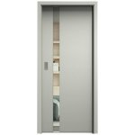 Sapeli Harmonie Komfort M83 posuvné šedá 90 x 210 cm Čiré sklo – Hledejceny.cz