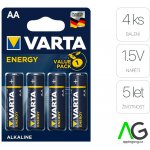 Varta Energy AA R06 4ks 219588 – Zboží Živě
